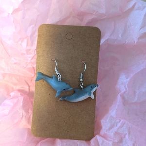Dolphin earrings